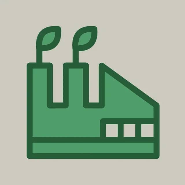 Coir factory processing