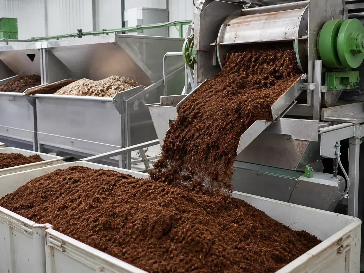 Washed coir pith prepared as professional horticultural growing media