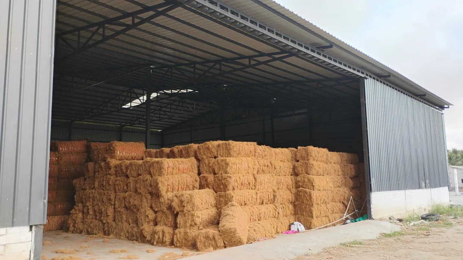Coir Fibre Bales