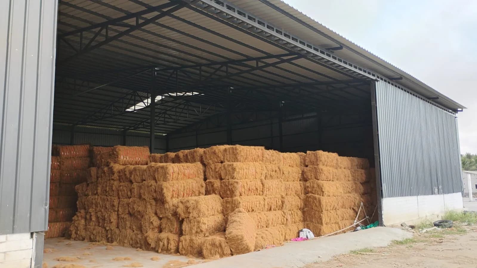 Coir Fibre Bales